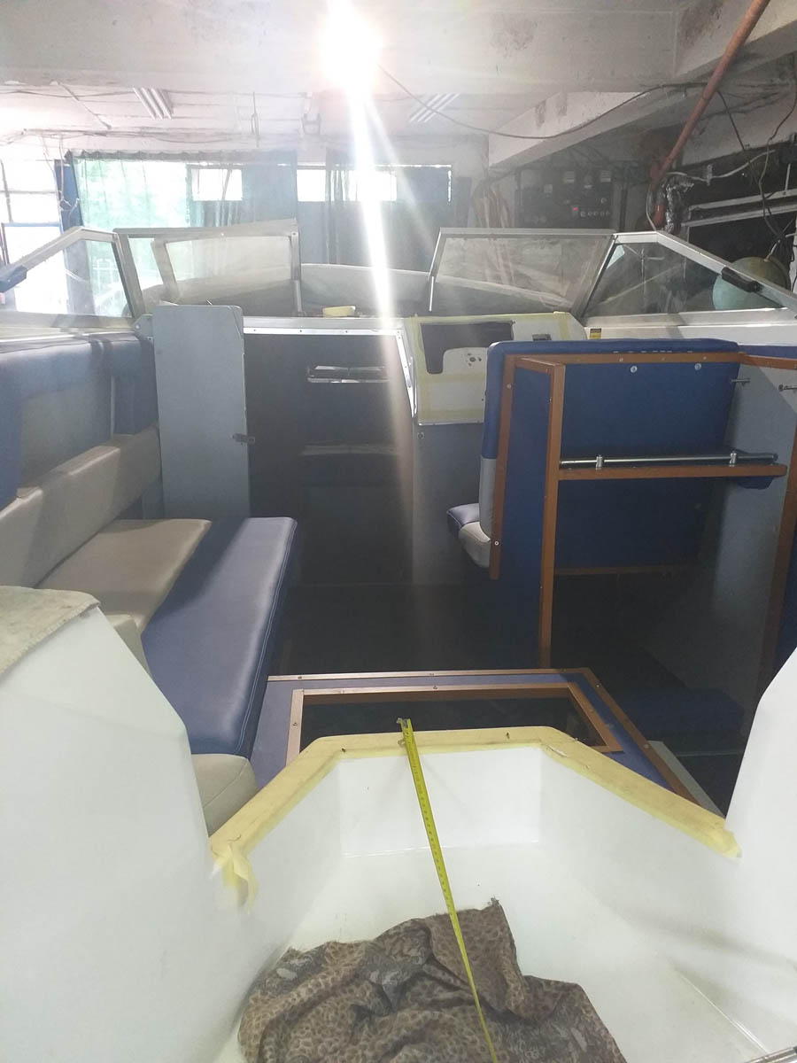 Цялостен ремонт на лодка модел Bayliner 6 метра